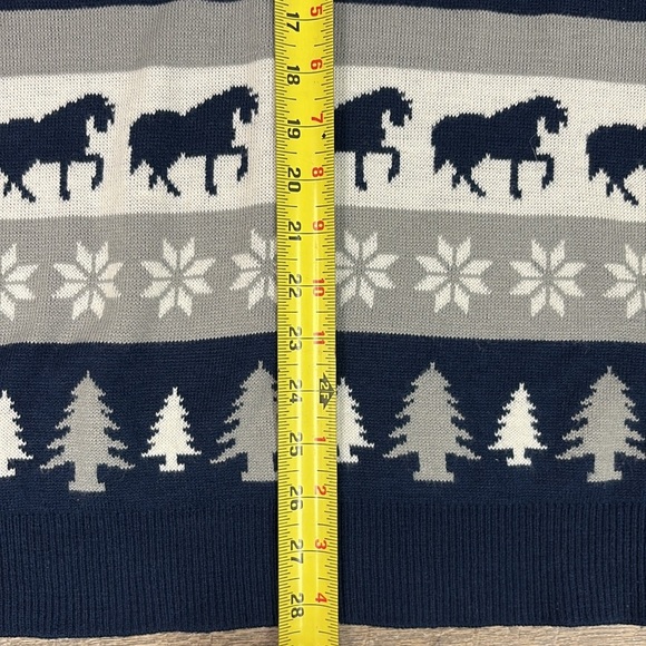 NFL Men’s Dallas Cowboys Wordmark Ugly Sweater Size 2XL - Picture 10 of 10